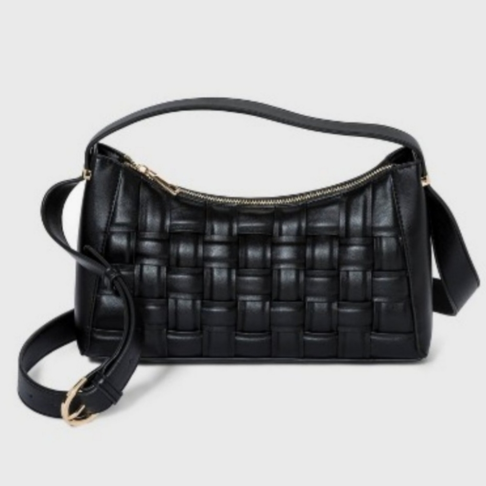 Bag Crossbody Adjustable Strap Zip Close Bag